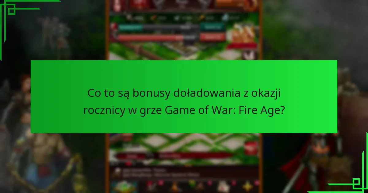 Jak gracze mogą zakwalifikować się do bonusów doładowania z okazji rocznicy?