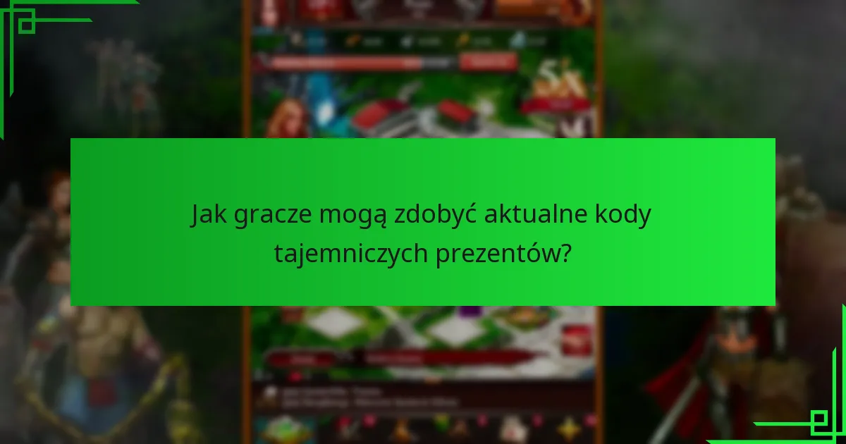 Jak wymieniać kody tajemniczych prezentów w Game of War: Fire Age?